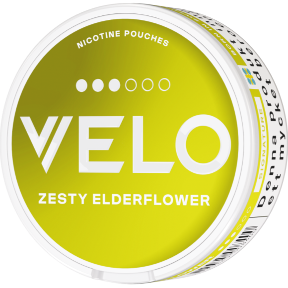 VELO Zesty Elderflower Slim Strong