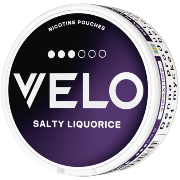 VELO Salty Liquorice Slim Strong