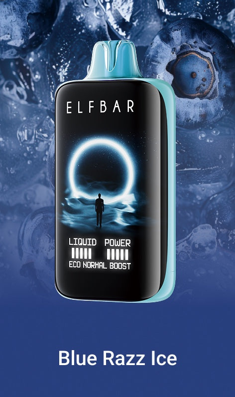 ELFBAR MoonNight 40k Blue Razz Ice vape device