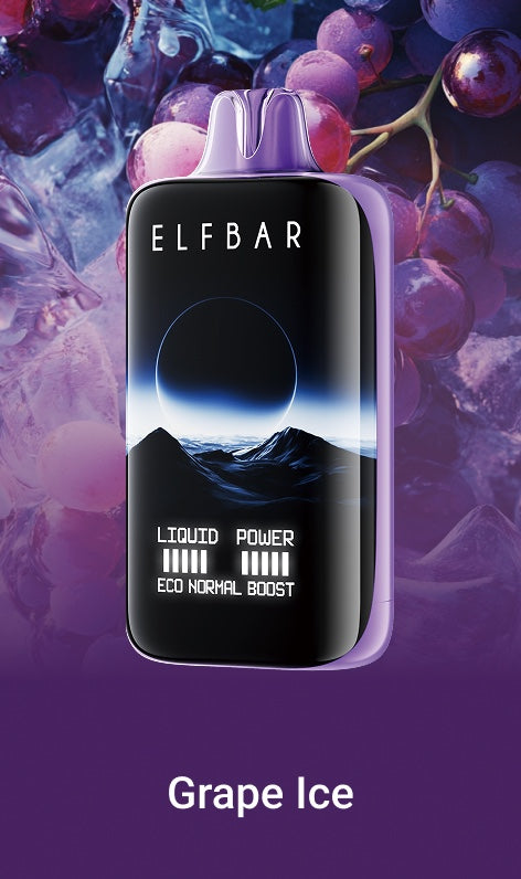 ELFBAR MoonNight 40k Grape Ice vape device