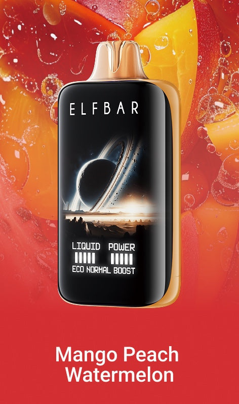 ELFBAR MoonNight 40k Mango Peach Watermelon vaping product