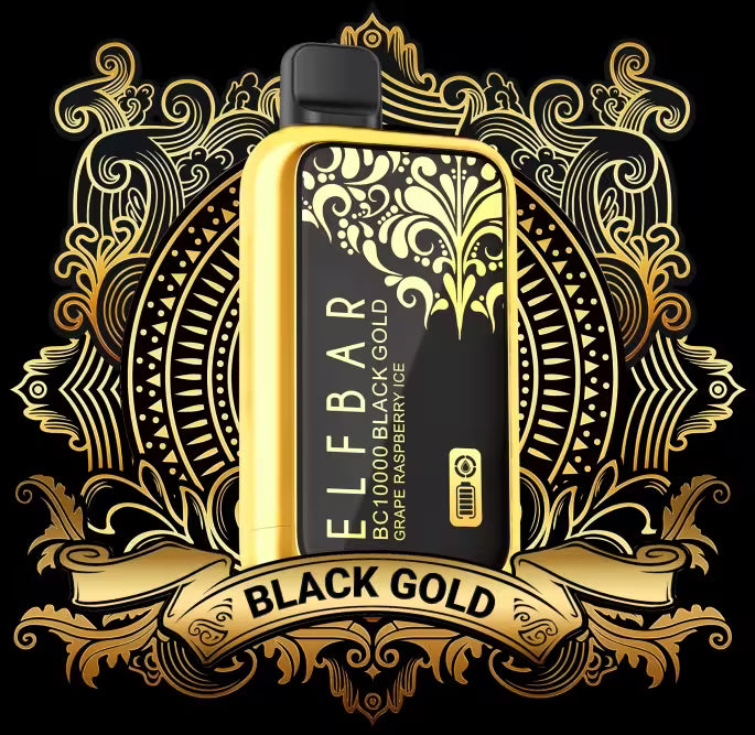 ELF BAR BC10000 Black Gold advanced disposable vape