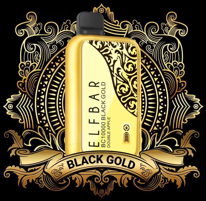 ELF BAR BC10000 Black Gold advanced disposable vape