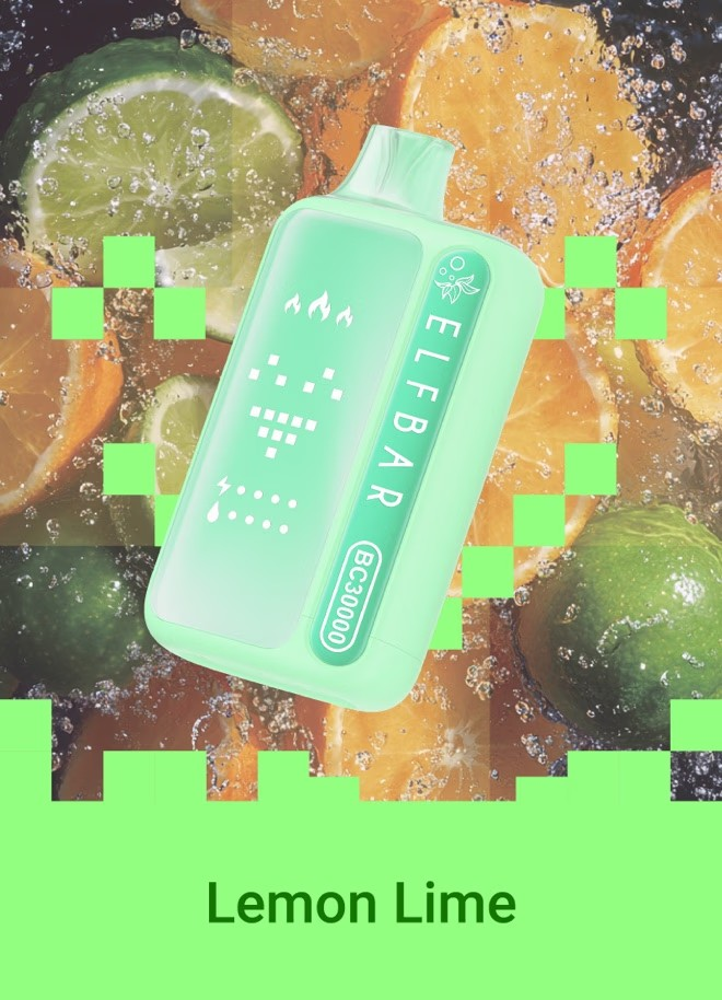 ELF BAR BC 30000 Lemon Lime vaping product