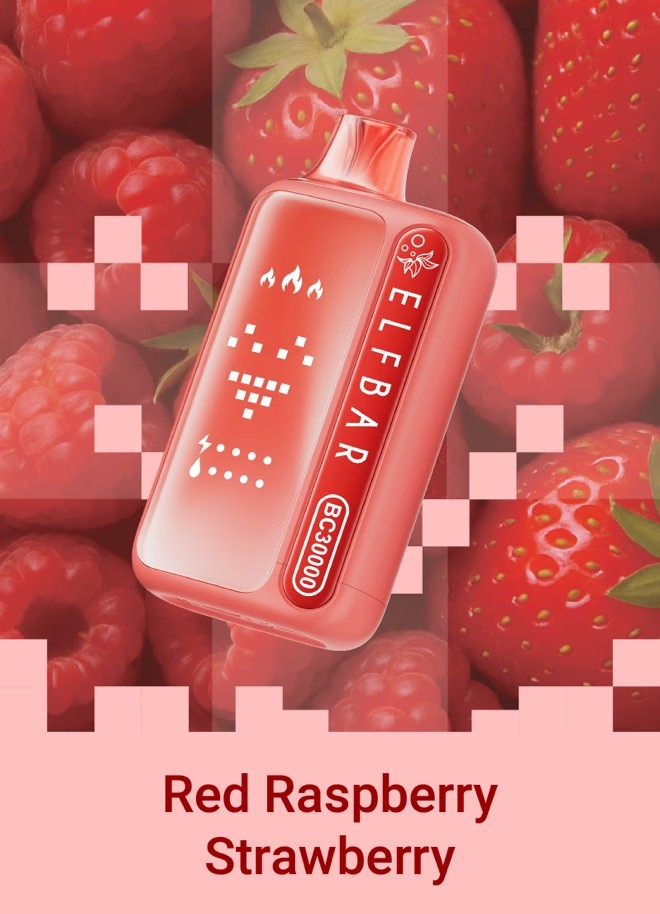 ELF BAR BC 30000 Red Raspberry Strawberry electronic vape