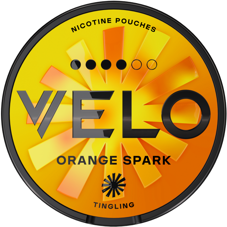 VELO Orange Spark Slim Extra Strong