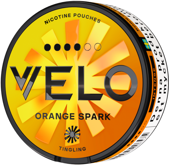 VELO Orange Spark Slim Extra Strong