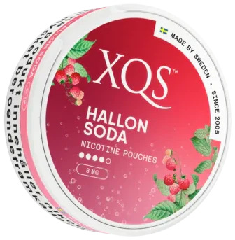 XQS Hallonsoda Slim Strong