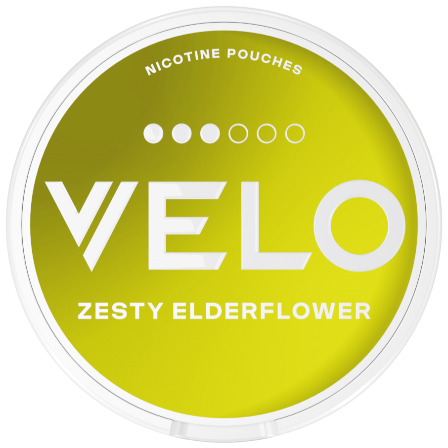 VELO Zesty Elderflower Slim Strong