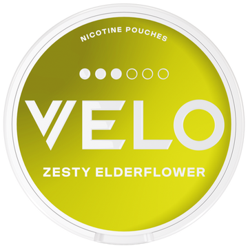 VELO Zesty Elderflower Slim Strong