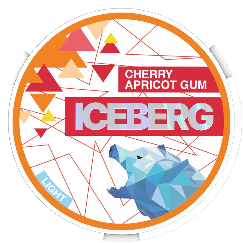 Iceberg Cherry Apricot Gum Light Slim