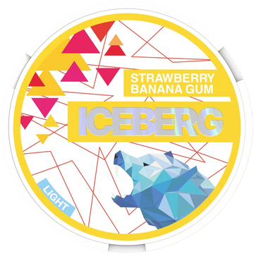 Iceberg strawberry Banana Gum Light Slim