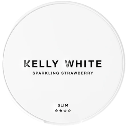 Kelly White Sparkling Strawberry Slim Normal