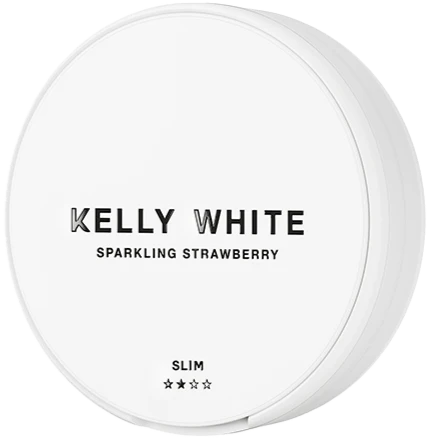 Kelly White Sparkling Strawberry Slim Normal
