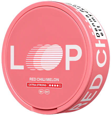 LOOP Red Chili Melon Slim Extra Strong