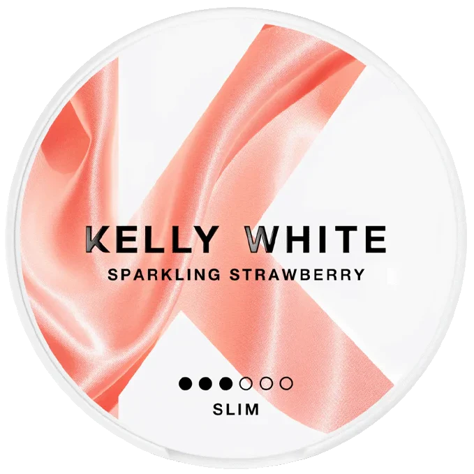 Kelly White Sparkling Strawberry Slim Normal