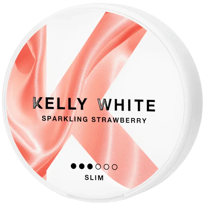 Kelly White Sparkling Strawberry Slim Normal